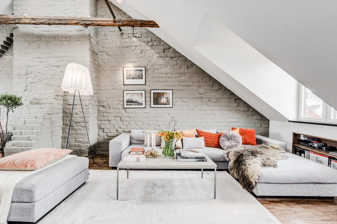 Scandinavian Living Room by CONCEPT SALTIN
