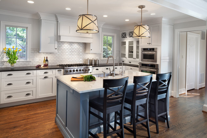 Transitional Kitchen by General Woodcraft Inc.