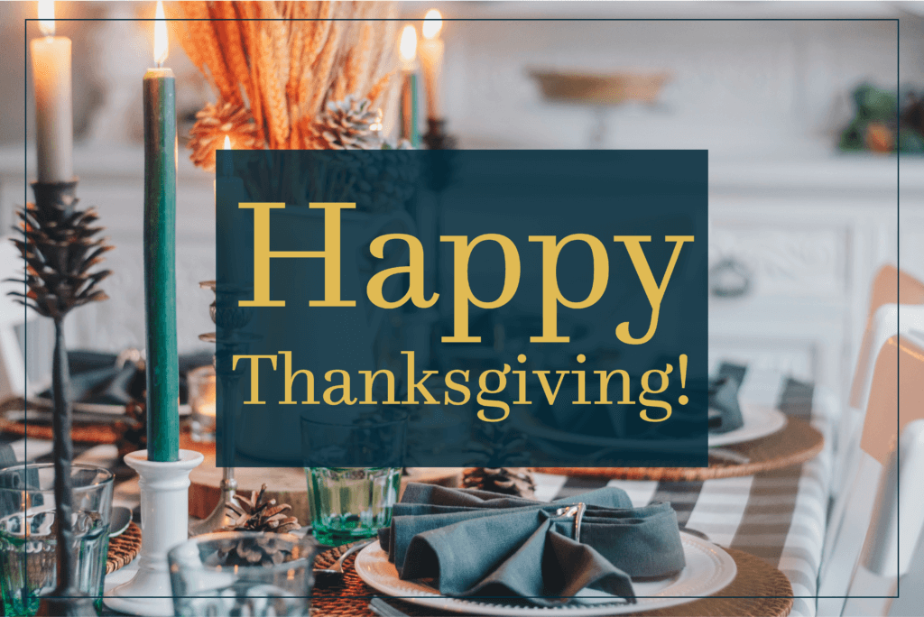 Happy Thanksgiving