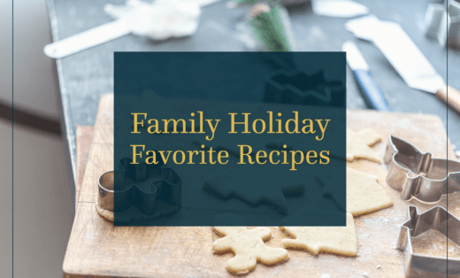 Family Holiday Favorite Recipes