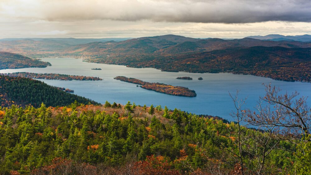 The Hudson River in late autumn