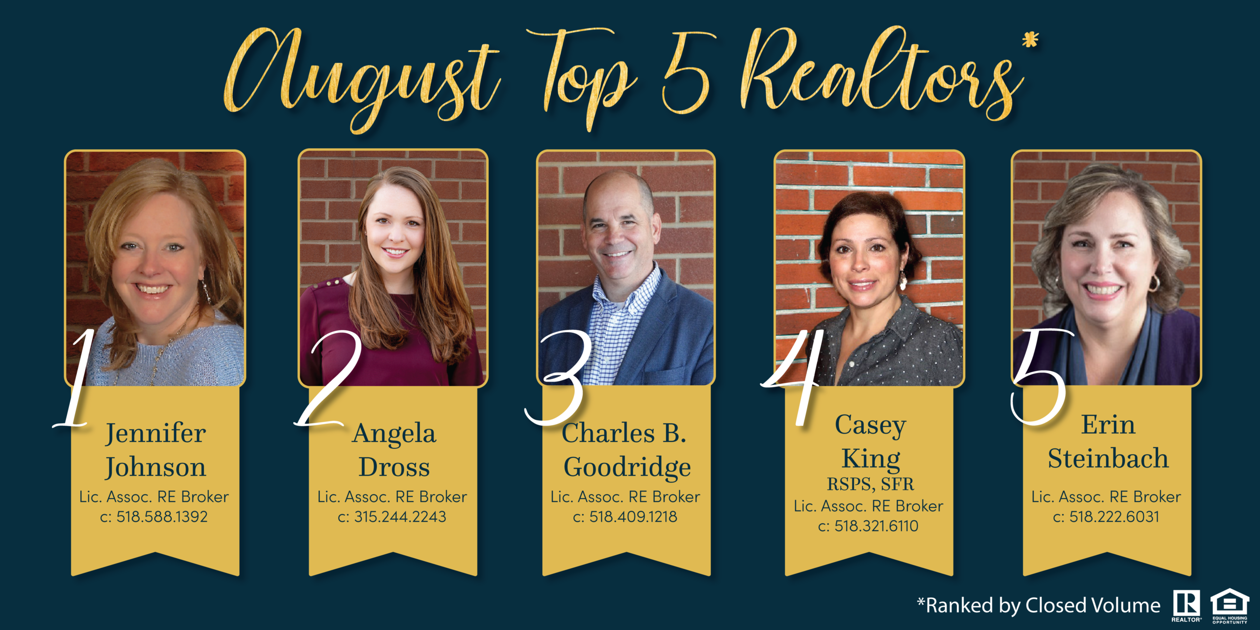 Top 5 Agents of August 26
