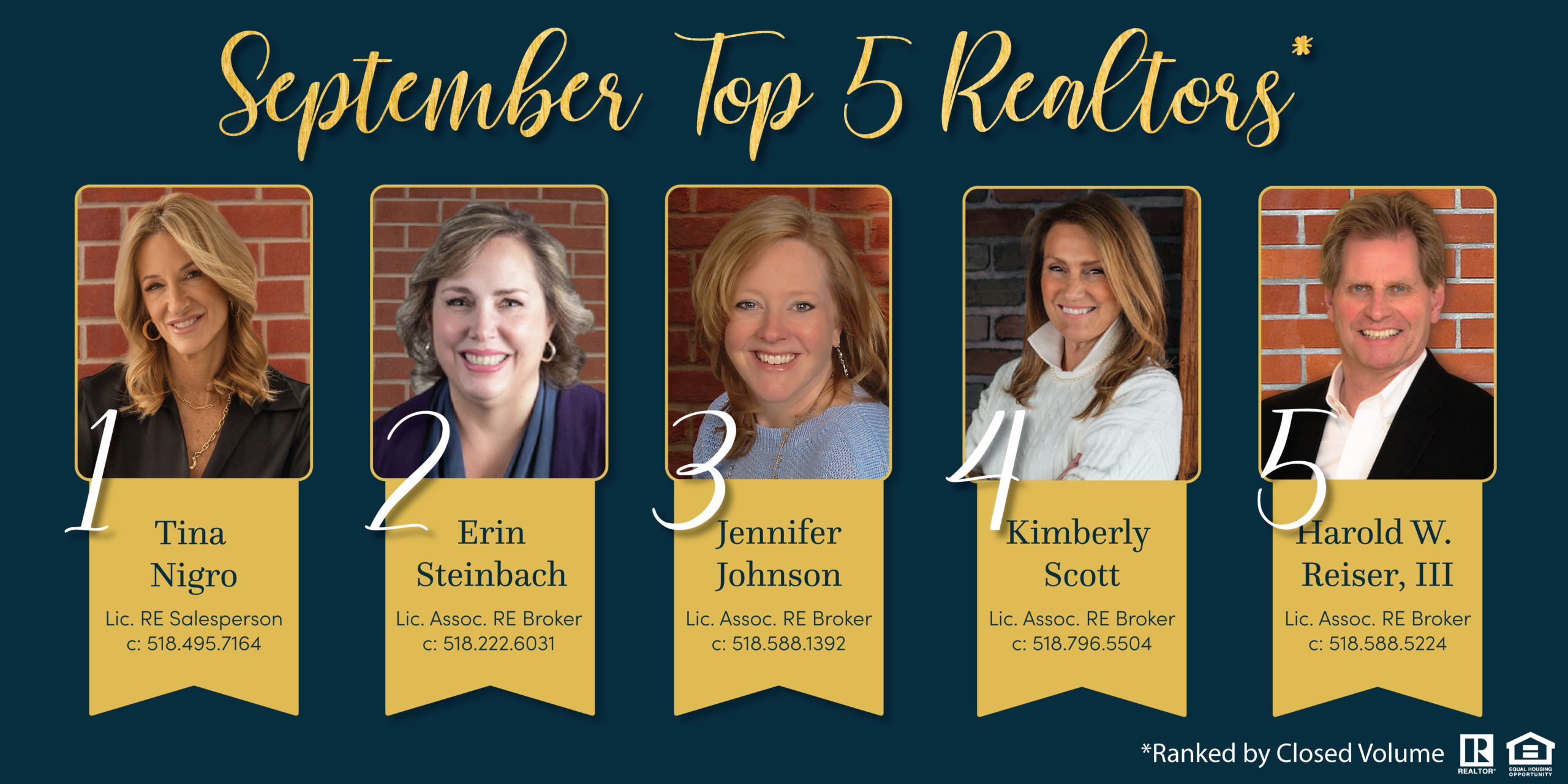 Top 5 Agents September 26